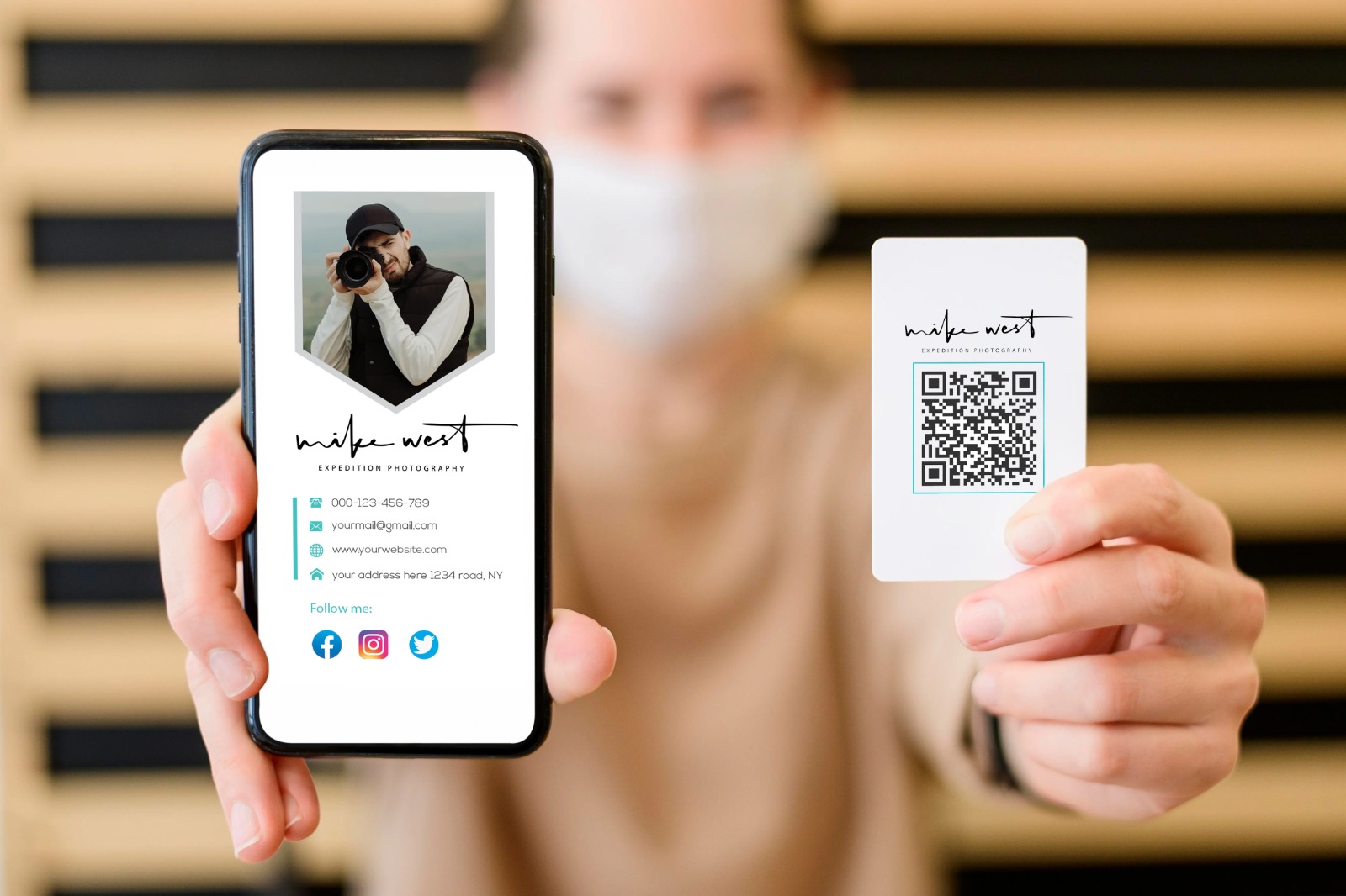 Digital Visiting Card